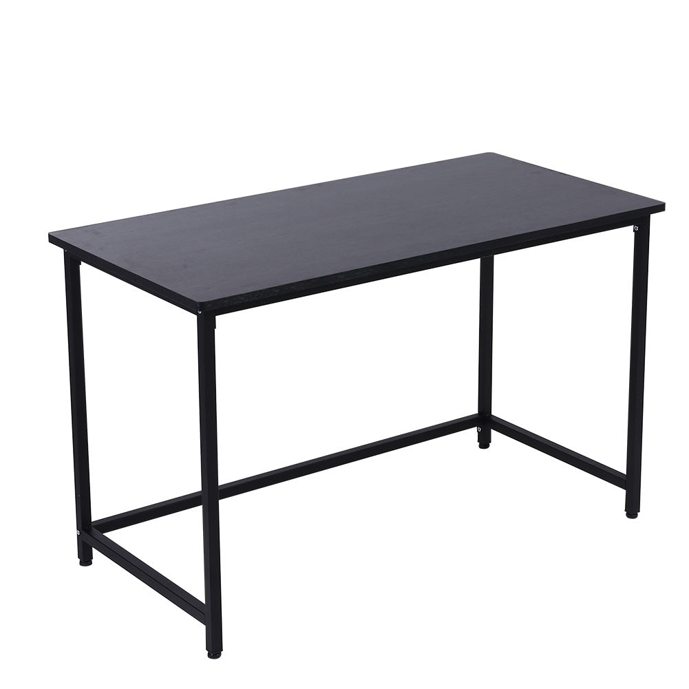 KKTONER Computer Office Desk 47" Modern Simple Computer Table Study Writing Desk Black