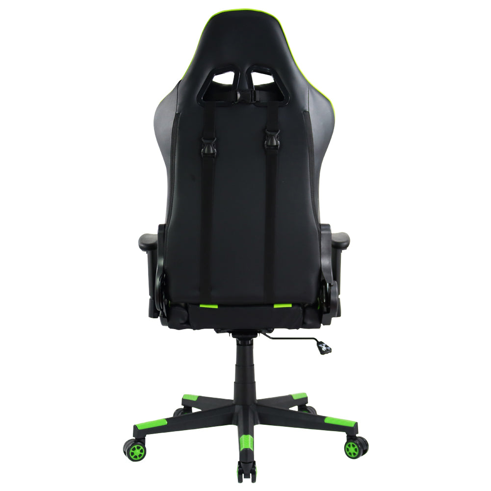 KKTONER Ergonomic Gaming Chair for E-Sport Racing Computer Swivel Height Adjustable Gamer Chair (Green)