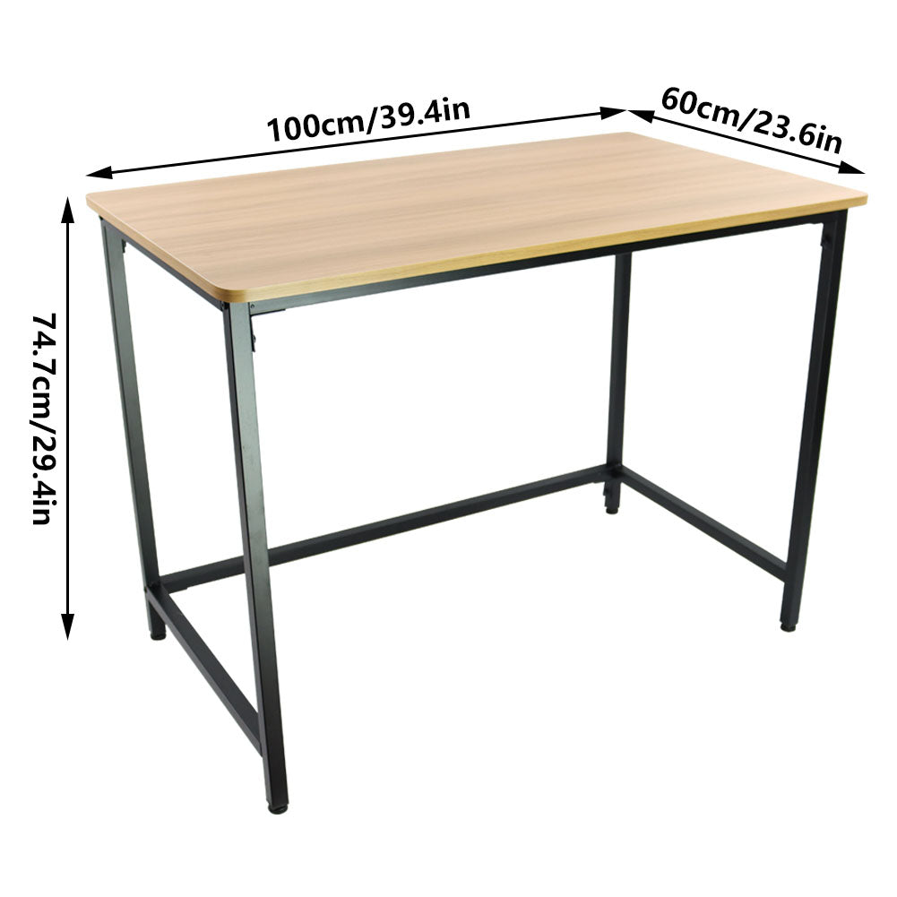 KKTONER Computer Office Desk 39.4" Modern Simple Computer Table Study Writing Desk